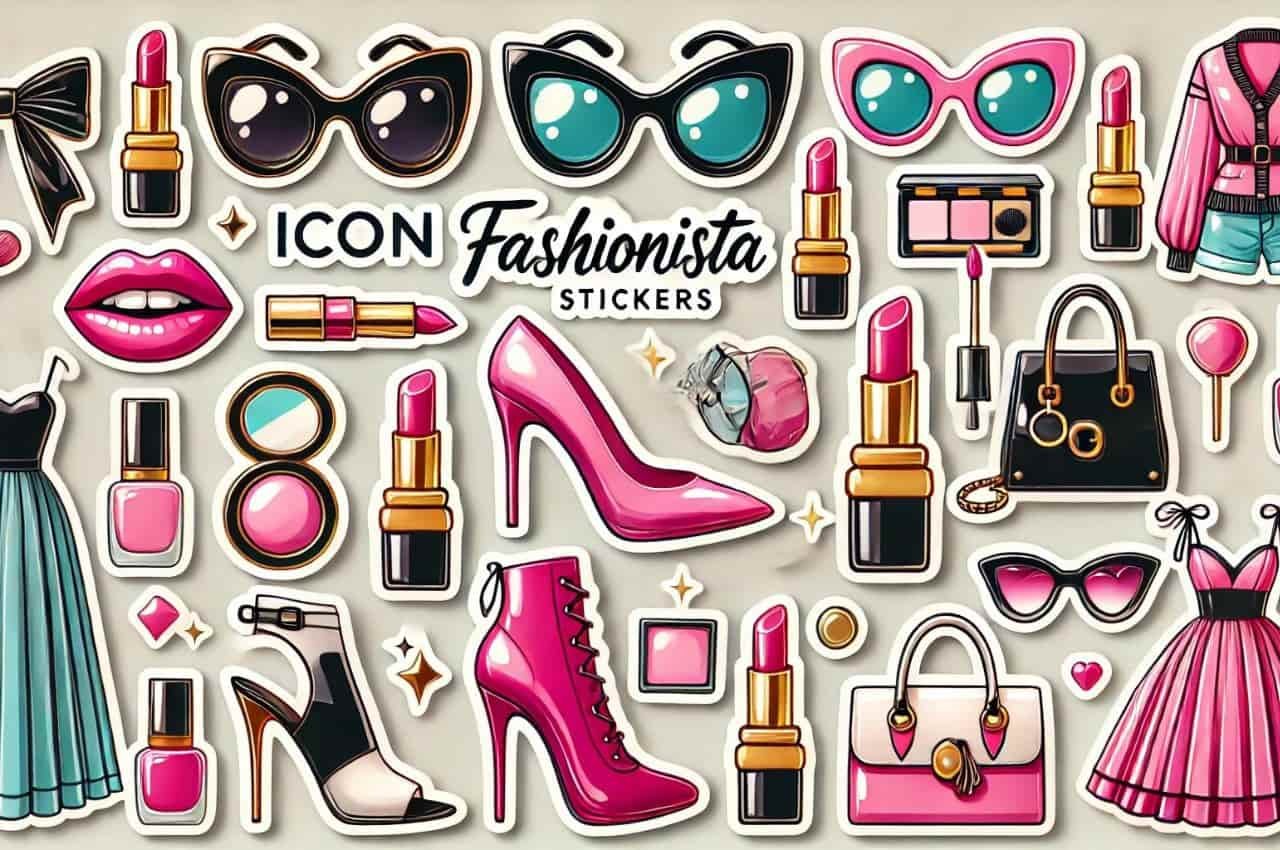 Icon Fashionista Stickers