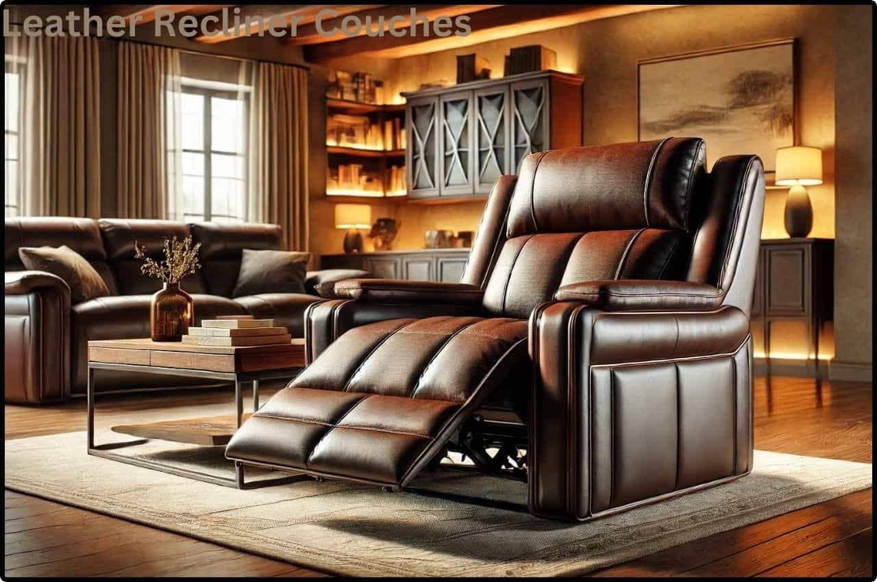 Leather Recliner Couches